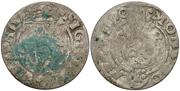 Польша 3 полкера (3 полторака - 1 крейцер) 1622 Сигизмунд III Ваза (1587-1632) Gorecki B.22, KM 41 серебро 4158-864