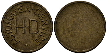 Нидерланды жетон ND Automaten - Service латунь 4167-433