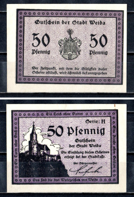 Вайда (Тюрингия) 50 пфеннигов 1921 2193-54-2-1