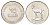ОАЭ 25 филсов 1998 KM 4 медно-никель UNC 4697-1061
