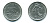 ФРАНЦИЯ 1/2 ФРАНКА 1966 СЕЯТЕЛЬ KM 931.1, LE FRANC 198.5 никель 3999-757