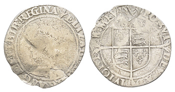 Англия 6 пенсов 1561-1566 Елизавета I (1558-1603) North 1997, Spink 2560 (2561) серебро 4127-333