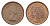 ЮАР 1/4 пенни (фартинг) 1957 Елизавета II (1952-2022) KM 44 бронза UNC 4690-1039