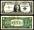 США 1 доллар 1957 Серия A, Джордж Вашингтон Pick 419 a бумага 2119-20-3-2
