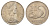 Фиджи 20 центов 1974 редкий год KM 31 медно-никель 4545-222