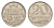 Латвия 20 сантимов 1922 год-тип KM 5 никель 4655-825