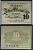 Милау 10 пфеннигов 1919 DeNG 2 M58.2c бумага UNC (пресс) 8612-9-3-1