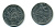 ФРАНЦИЯ 2 ФРАНКА 1979 СЕЯТЕЛЬ KM 942.1, LE FRANC 272.3 никель 25-2422