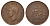 ЮАР 1 пенни 1940 Георг VI (1936-1952) KM 25 бронза 4692-142