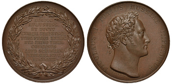 Россия медаль 1829 сражение под Шумлой Дьяков 486.1 бронза UNC 00-810-70