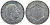 Франция 1 франк 1988 Шарль де Голль KM 963, Le Franc 227.2 никель 4128-356