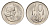 ЮАР 10 центов 1965 Ян ван Рибек (1619-1677), Suid Africa, легенда на африкаанс, цветок алоэ KM 68.2 никель UNC 4685-769