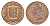 Доминиканская Республика (Доминикана) 1 сентаво 1968 KM 31 бронза UNC 4679-548