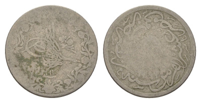 Египет 5/10 кирша 1876 (1885) (11) AH 1293 KM 291 медно-никель 4625-1162