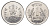 Индия 1 рупия 1994 KM 92.1 нержавеющая сталь UNC 4688-1251
