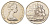 Новая Зеландия 50 центов 1970 Елизавета II (1952-2022), птичка киви, тираж 30.000 экземпляров KM 37 медно-никель BU 51-4725