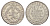 Гессен-Кассель 1/4 талера 1771 FU, Фридрих II Гессен-Кассельский (1760-1785) KM 491 серебро 1529-1333