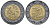 Мексика 2 песо 1998 Мо KM 604 биметалл UNC 4591-552