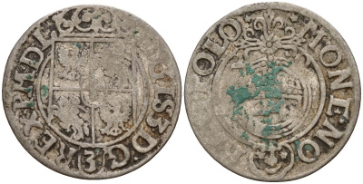 Польша 3 полкера (3 полторака - 1 крейцер) 1620 Сигизмунд III Ваза (1587-1632) Gorecki B.20 серебро 4158-832