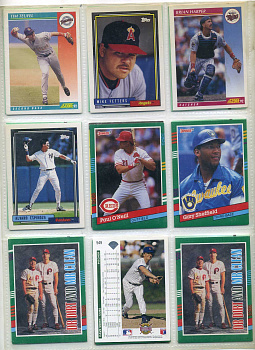 США КАРТОЧКИ БЕЙСБОЛЬНЫЙ 9 штук разных 7501-72