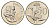 ЮАР 50 центов 1967 редкий год, Ян ван Рибек (1619-1677), Suid Africa, легенда на африкаанс, Зантедеския Эллиота (калла) KM 70.2 никель BU 4693-326