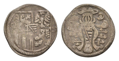 Саксония 1 драйер 1566 KoppeEr 342 серебро 1515-313