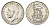Великобритания 1 шиллинг 1933 Георг V (1910-1936) KM 833, Spink 4039 серебро aUNC 1531-1515