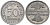 Германия 50 пфеннигов 1921 F KM 27, J.301, Weege 10 алюминий UNC 4584-743