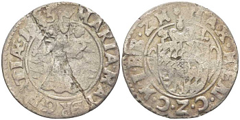 Хильдесхайм 1 мариенгрош 1531 Максимильян Генрих Баварский (1650-1688) KM 47, Buck / Bahrfeldt 41 серебро    441-131