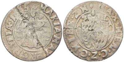 Хильдесхайм 1 мариенгрош 1531 Максимильян Генрих Баварский (1650-1688) KM 47, Buck / Bahrfeldt 41 серебро    441-131