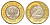 Польша 2 злотых 1995 Y 283 биметалл UNC 4654-833