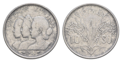 Южный Вьетнам 10 су 1953 KM 1 алюминий 4156-1243