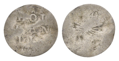 Нидерланды, Голландская Республика, Голландия 1 стювер 1738 KM 91 серебро 4655-548