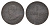 Папская область 1/2 сольдо 1867 R, Пий IX (1846-1878) KM 1371 медь 4655-121
