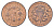 Бутан 10 чертумов 1979 год-тип KM 46 бронза UNC 4655-328