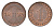 Германия 1 рентенпфенниг 1923 A KM 30, J. 306 бронза aUNC 4669-1244