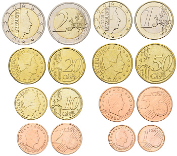 Нидерланды годовой евронабор из 8 монет (1, 2, 5, 10, 20 и 50 евроцентов; 1 и 2 евро) 2025 KM 75, 76, 77, 89, 90, 91, 92 и 93 UNC 4671-431-437