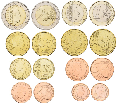 Нидерланды годовой евронабор из 8 монет (1, 2, 5, 10, 20 и 50 евроцентов; 1 и 2 евро) 2025 KM 75, 76, 77, 89, 90, 91, 92 и 93 UNC 4671-431-437