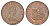 Джерси 2 пенса 1986 Елизавета II (1952-2022), Сент-Хелиер KM 55 бронза 4595-825