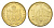 Сербия 1 динар 2005 KM 39 никель латунь UNC 4689-1011