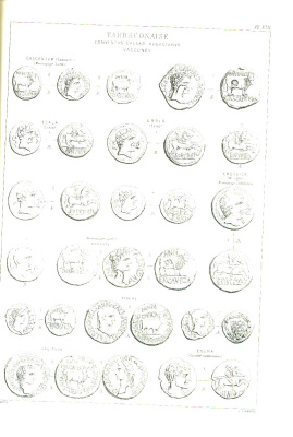 Описание древнейших монет Испании. A.Hess. Париж 1870. Издание 1966 Амстердам. 548 стр. 68 таблиц 58-01-28-10