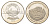 Йемен 5 динаров 1977 10 годовщина назависимости KM 8 серебро  PROOF  11-082-31