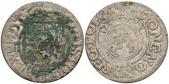 Польша 3 полкера (3 полторака - 1 крейцер) ND (1620-1627) Сигизмунд III Ваза (1587-1632) KM 41 серебро 4158-1129